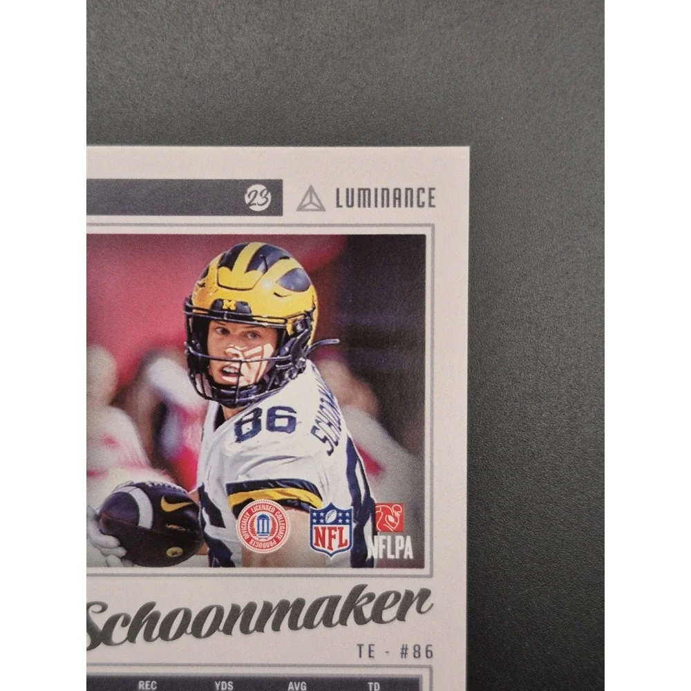 2023 Panini Luminance Luke Schoonmaker #135 Rookie Autograph /350 (RC) Cowboys